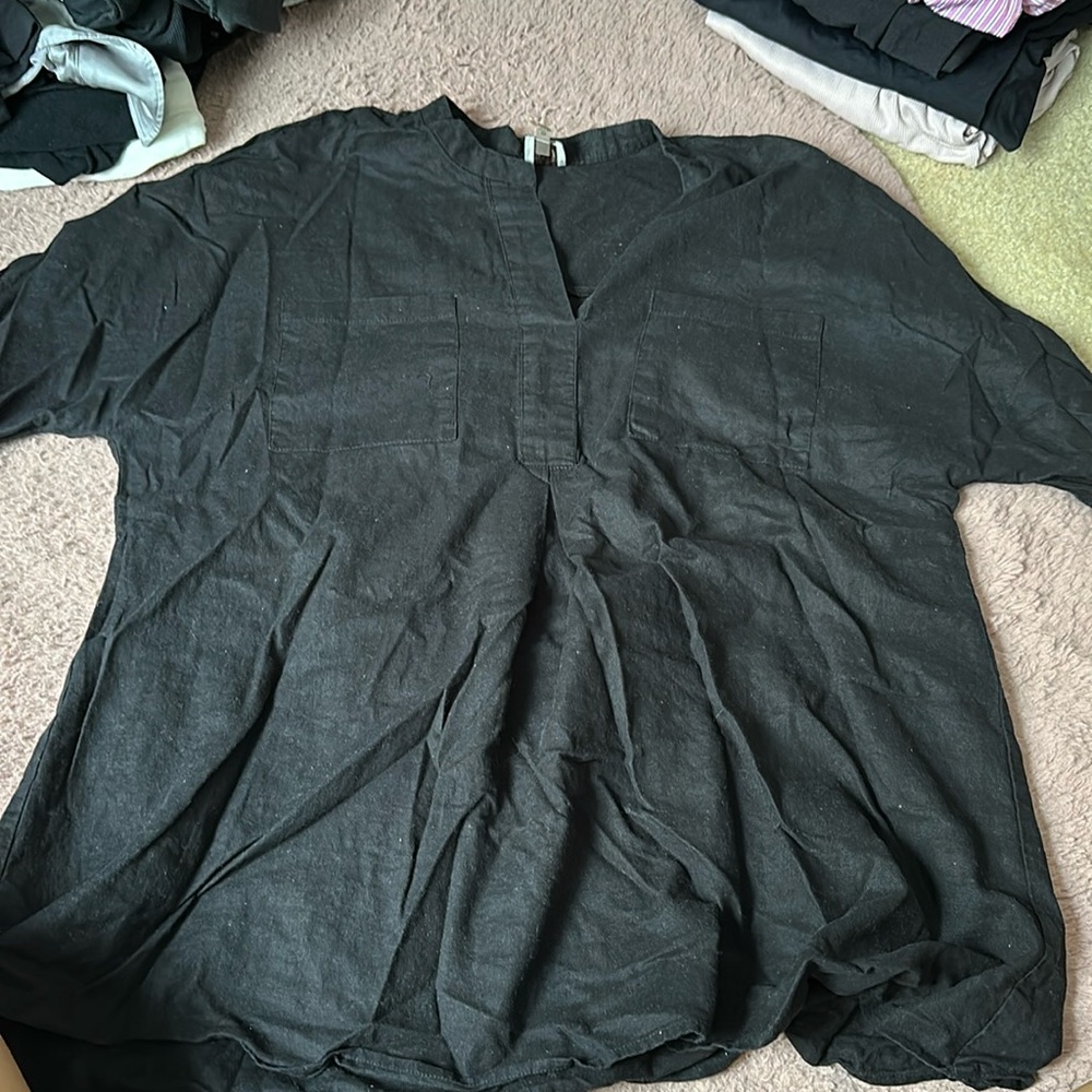 Anne klein long blouse